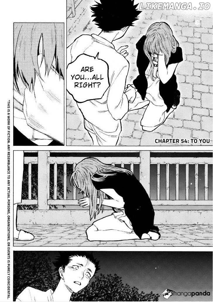 A Silent Voice, Chapter 54 image 03